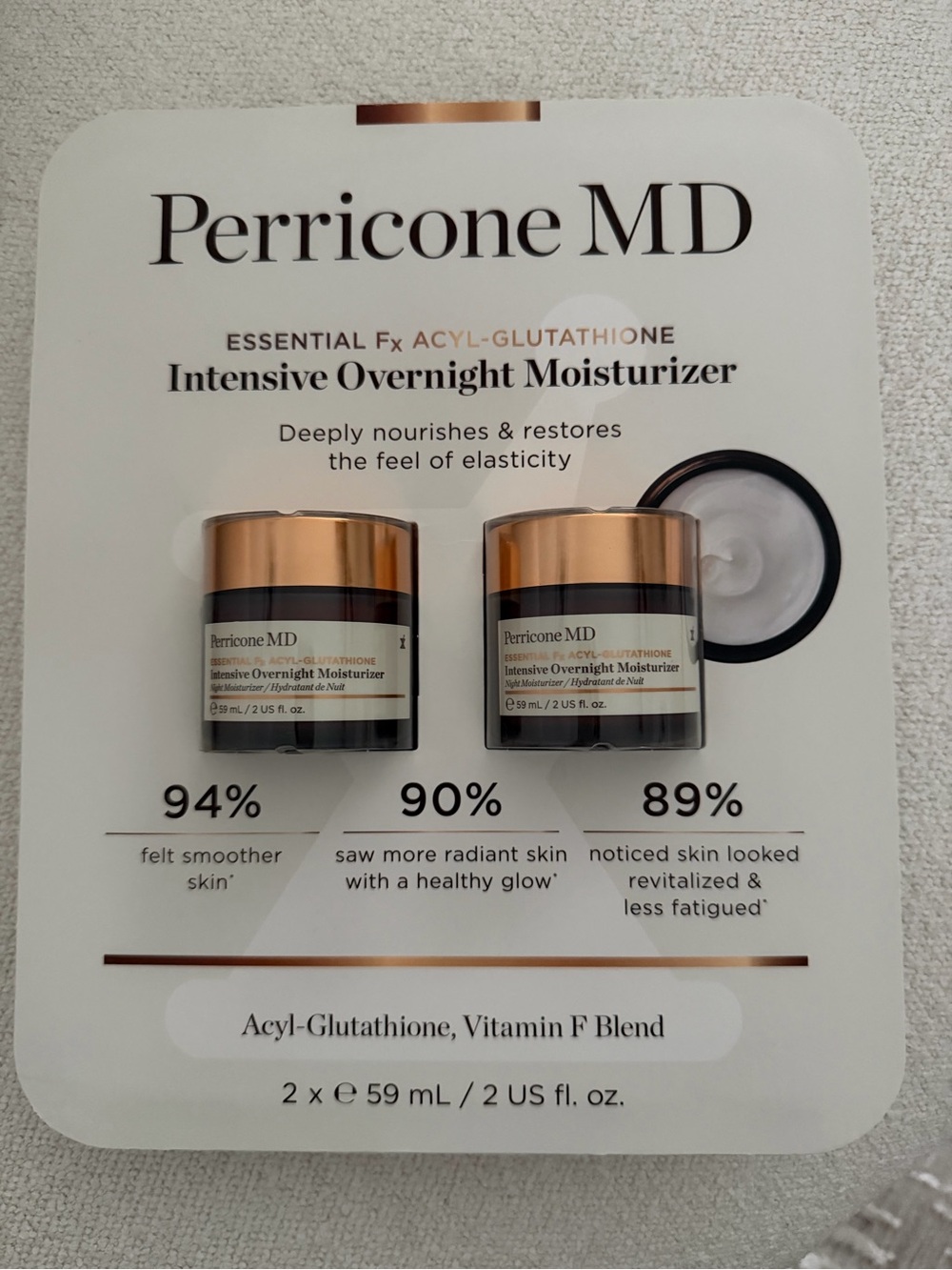 Perricone MD Essential Fx Acyl-Glutathione Intensive Overnight Moisturizer